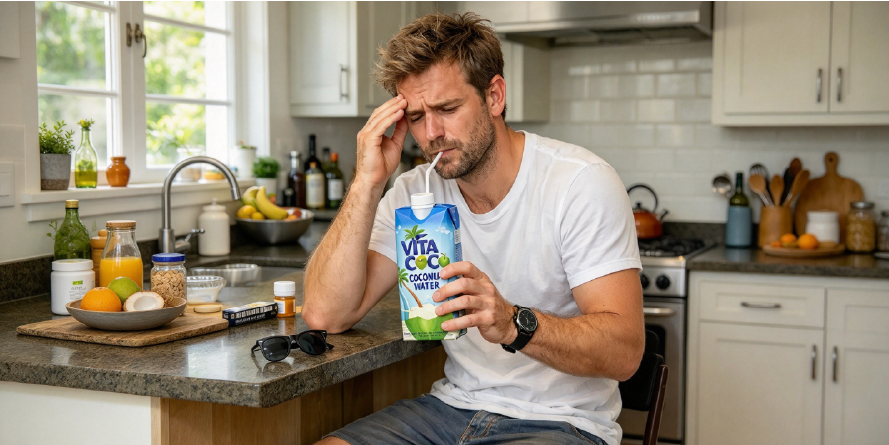 Is coconut water good for hangovers?