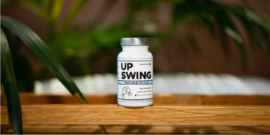 UPSWING — UK-Made Hangover Supplement with L-Cysteine | Morning Recovery & Vegan Formula