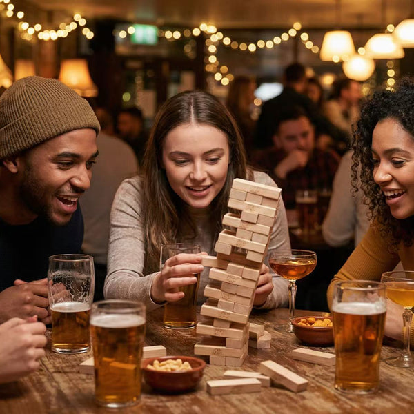 Jenga Drinking Game: Rules, Setup, Fun Prompts & Tips