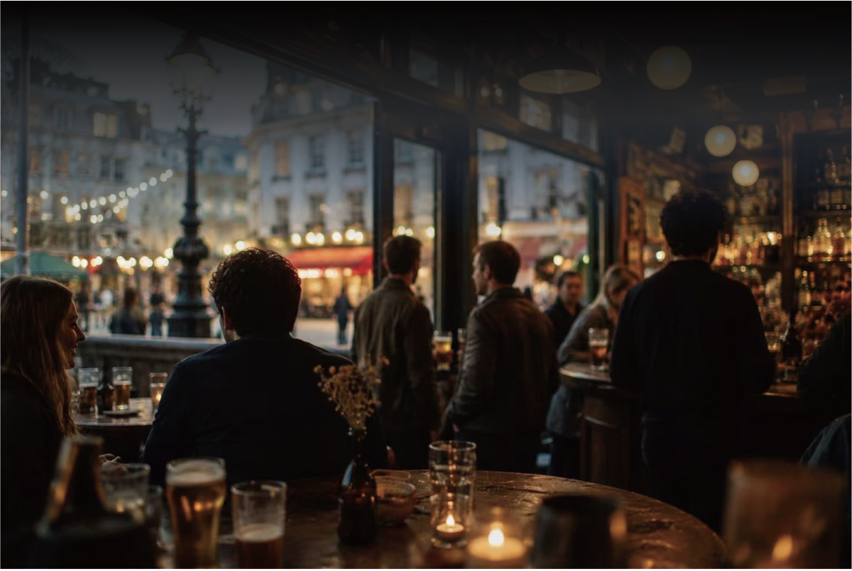 Bar scene
